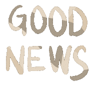 Good News Art Sticker