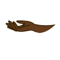 Hand Sticker by The Den