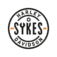 Sykes-HD harley motorbike harley-davidson sussex Sticker