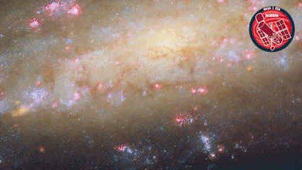 Lights Glowing GIF by ESA/Hubble Space Telescope