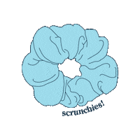 Scrunchie Sticker by Blueberry Bikes