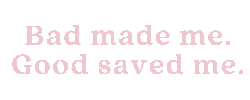 We Are Good Bad Made Me Sticker by The Good Hause