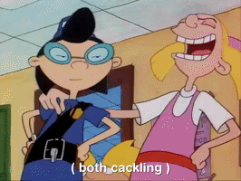 hey arnold nick splat GIF