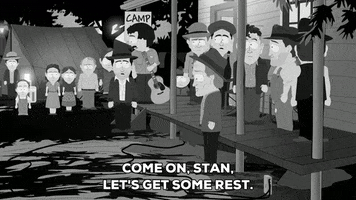 black and white stan GIF by South Park 