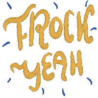 F Yeah Sticker