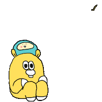 Waiting For You Art Sticker by Gunmaunofficial