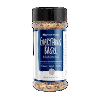 Bagel Seasoning Sticker by Dillon Holmes