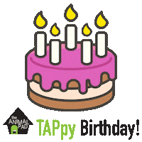 Birthday Tap Sticker by theanimalpad