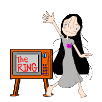Im Out The Ring Sticker