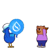 Dog Pop Sticker by BigBrains