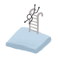 Sad Life Sticker by Two Sleepy Heads