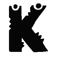 Halloween Letter Sticker