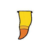 Worm Tail Sticker