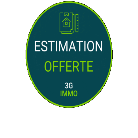 Immobilier Estimation Sticker by 3G IMMO