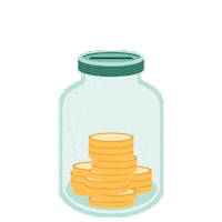 Money Savings Sticker by DINN