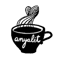 Coffee Morning Sticker by Igen Anya