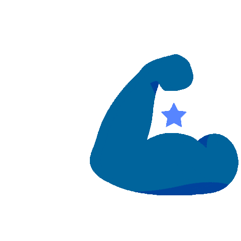 sandrogomesdesign fitness blue workout gym Sticker