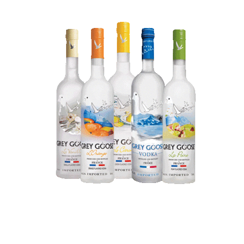 grey goose Sticker