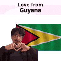 Guyana Gy Sticker