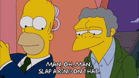 Episode 16 Marriage GIF by The Simpsons