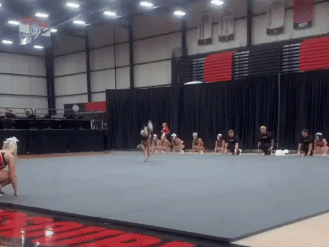 Cheer Flip GIF by University of Central Missouri