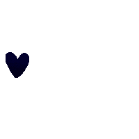 Hear Blue Hearts Sticker