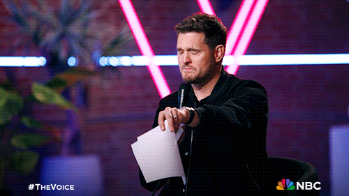 Michael Buble No GIF by The Voice