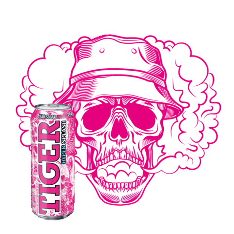 Thirsty Sticker by TIGERPOWER.PL