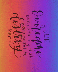 lovelearastudio woman empowerment overcame GIF