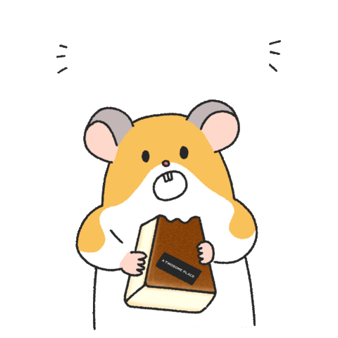 atwosomeplace giphyupload coffee cake cheese Sticker