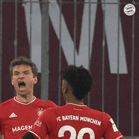 Champions League Reaction GIF by FC Bayern Munich