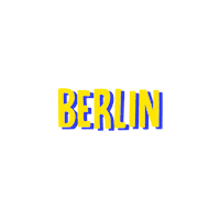 Berlin Sticker by Z Giant Poodles