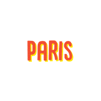Paris Sticker by Z Giant Poodles