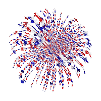 july 4th Sticker