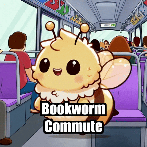 Travel Reading GIF by Beelightened