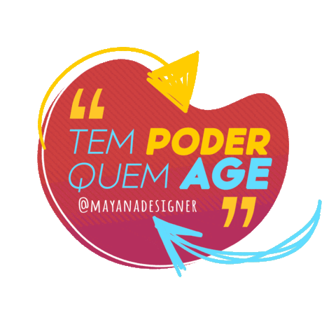 Mayanadesigner giphyupload poder empreendedora motivacao Sticker