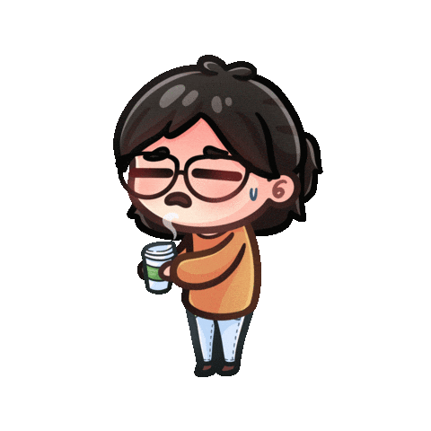 Sweating Heat Wave Sticker