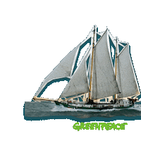 Water Boat Sticker by GreenpeaceDeutschland