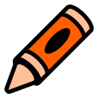Rainbow Crayon Sticker