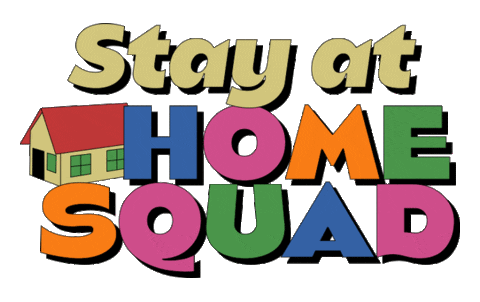 uncuratedstudio giphyupload quarantine support local stay at home Sticker