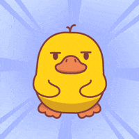 Squint Wow GIF by FOMO Duck