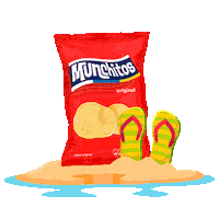 Islas Canarias Beach Sticker by Munchitos