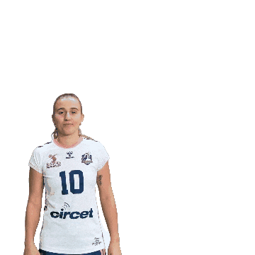 Volleyball Clin Doeil Sticker by Neptunes_VolleyBall