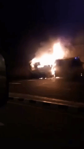 Bus Bursts Into Flames, Kills Multiple Migrant Workers in Thailand