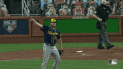 Brandon Woodruff Sport GIF by Milwaukee Brewers