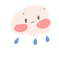 下雨 Rainy Day Sticker