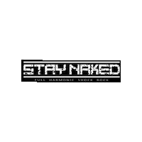 Logo Rock Sticker by Stay Naked