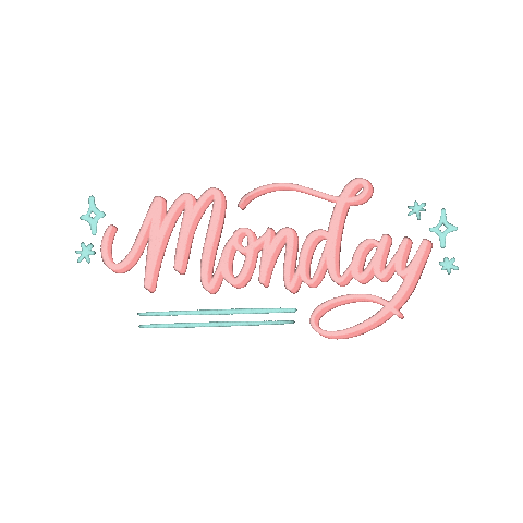 Weekend Monday Sticker