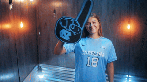 University Of North Carolina Soccer GIF by UNC Tar Heels