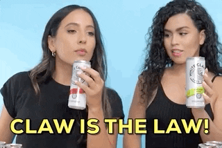 giphyupload claw white claw white claw summer claw is the law GIF